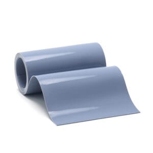 Standard PVC belt, gray, non-transparent